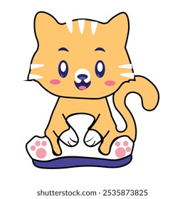 vector cat art free download