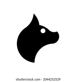 Gato vectorial en estilo de relación dorada