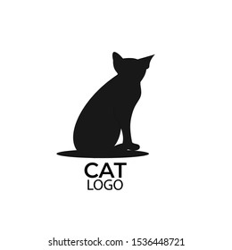 vector cat logo template for pet companies
