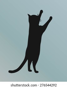 Vector Cat silhouette