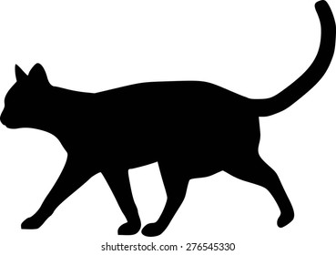 Vector Cat  Silhouette