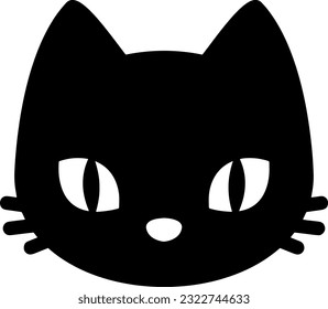 Vector cat is suitable for laser cutting of metal and wood.