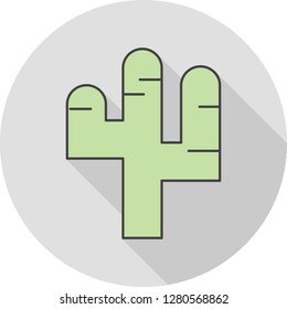 
vector catcus plant icon