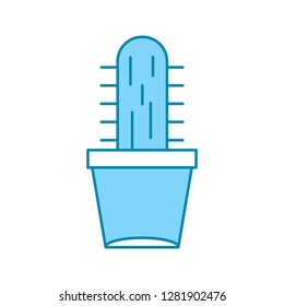 vector catcus plant icon 