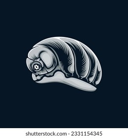 Vector Caterpillar Design Illustration Template
