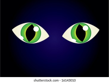 vector cat's eyes