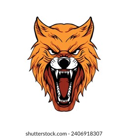 Vector Cats Head Logo. Mascot Creative Design.