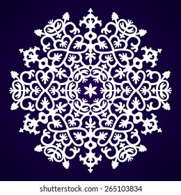 Vector Caucasian ornament sample