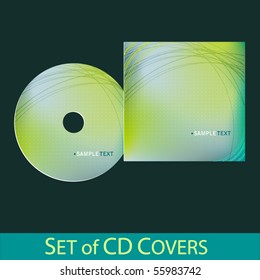 vector cd cover design template