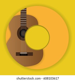 vector cd cover design template with copy space, vector illustration