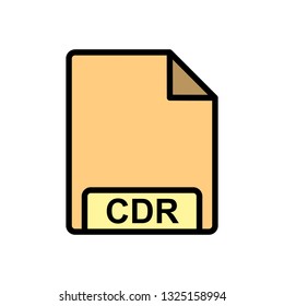 Vector CDR Icon
