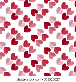 Vector celebratory love pattern for your design