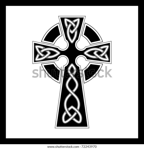 Vector celtic\
cross
