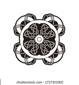 Vector celtic cross traditional ornament