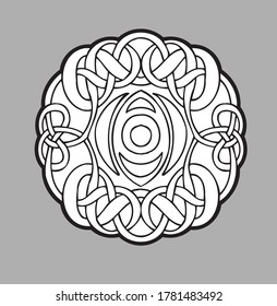 Vector celtic cross traditional ornament