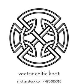 Vector Celtic Knot Stock Vector (Royalty Free) 495685318 | Shutterstock