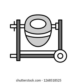  Vector cement icon
