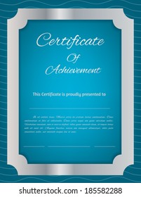 Vector certificate background