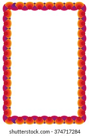vector certificate border template with additional design elements