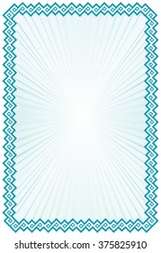 vector certificate border template with additional design elements