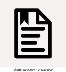 Vector certificate icon. Achievement, award, grant, diploma concepts. Premium quality graphic design elements. Modern sign, linear pictogram, object, outline symbol, simple thin line icon