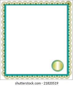 Vector Certificate With Seal