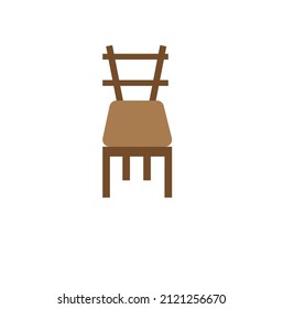Vector chair or furniture logo or clip art