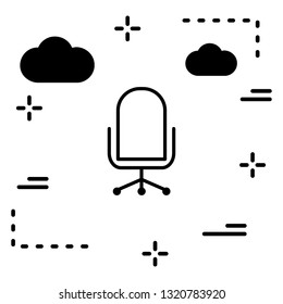  Vector Chair Icon	