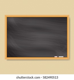 Vector Illustration Old School Classroom Background Stock Vector ...