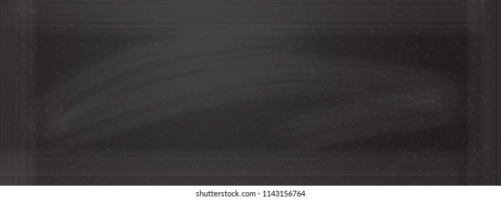 Vector chalkboard background. Blackboard template for chalk drowing.