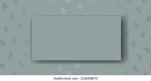 Vector. Fondo de la flor Chamomile, espacio de copia para texto. Plantilla horizontal para tarjetas, invitaciones a bodas, invitaciones a fiestas, volantes, portadas, folletos, redes sociales. Esbozo dibujado a mano. 