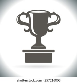 Vector champions cup icon