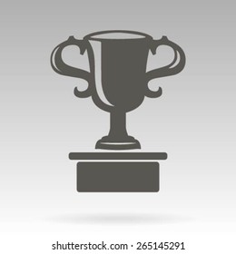 Vector champions cup icon
