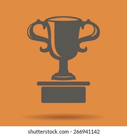 Vector champions cup icon