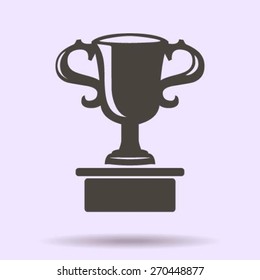 Vector champions cup icon