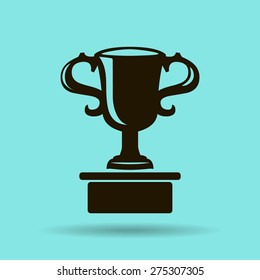 Vector champions cup icon