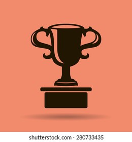 Vector champions cup icon