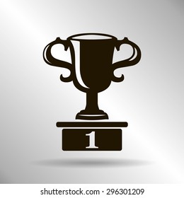 Vector champions cup icon
