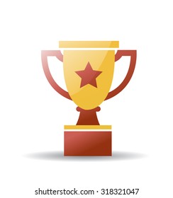 vector champions cup icon