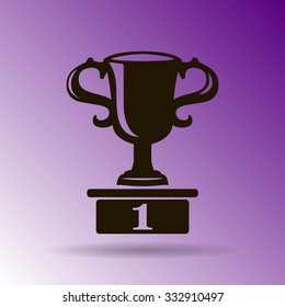Vector champions cup icon