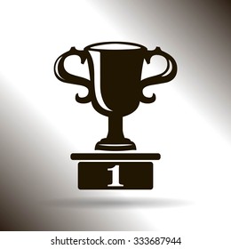Vector champions cup icon