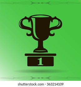 Vector champions cup icon