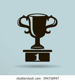 Vector champions cup icon