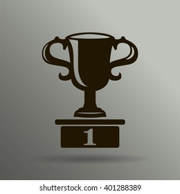 Vector champions cup icon