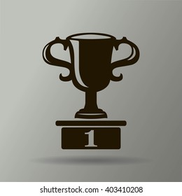 Vector champions cup icon