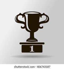 Vector champions cup icon