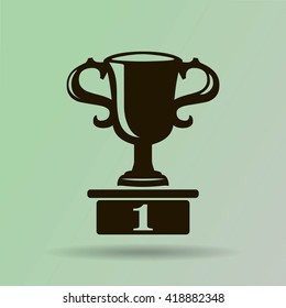 Vector champions cup icon