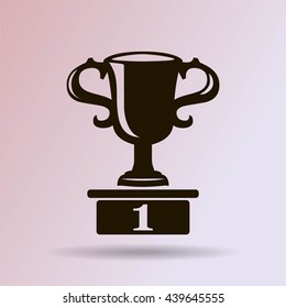 Vector champions cup icon