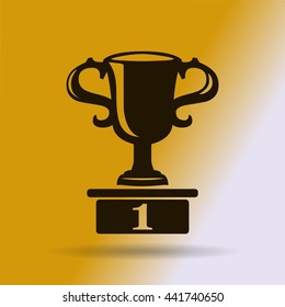 Vector champions cup icon