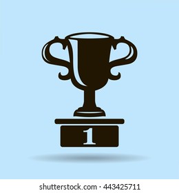 Vector champions cup icon
